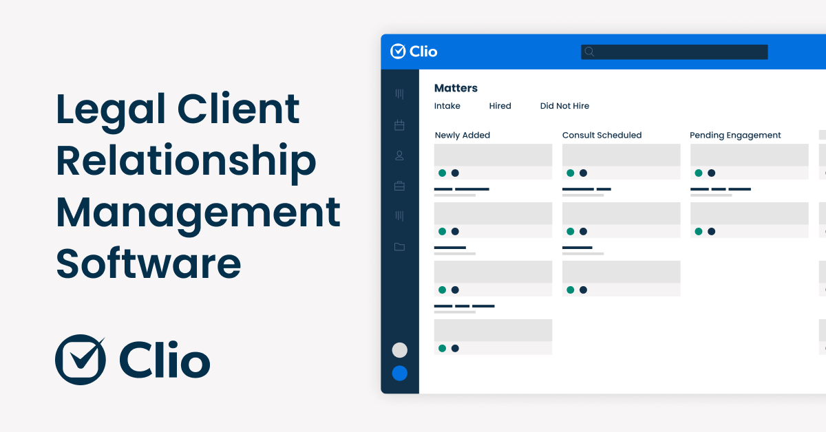 Legal Client Relationship Management (CRM) Software Clio UK