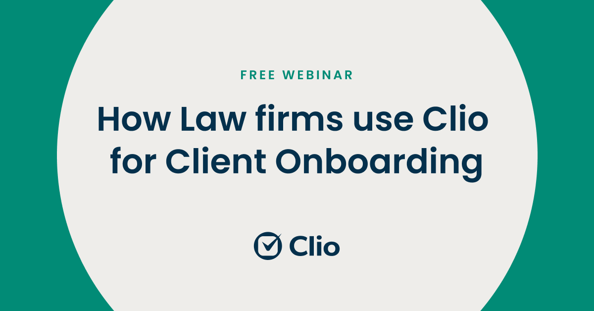 How Law Firms Use Clio Grow For Client Onboarding | Clio UK