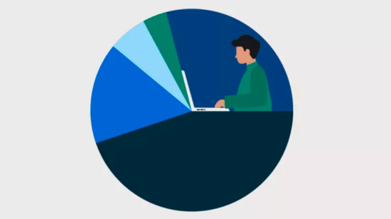 Illustration of lawyer using free accounting software for solicitors