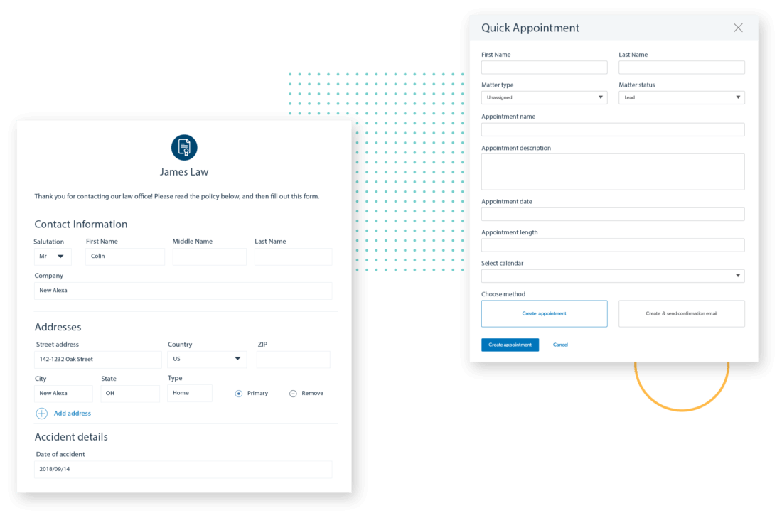 Client Intake Software for Law Firms | Clio