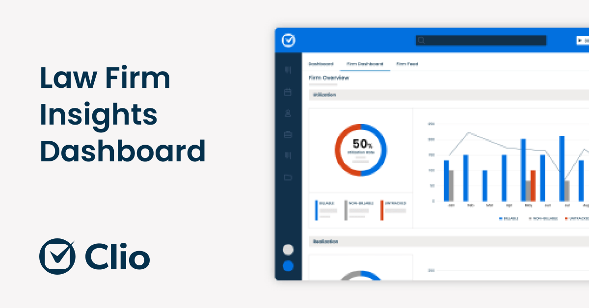 Law Firm Insights Dashboard | 100+ Bar Approvals | Clio