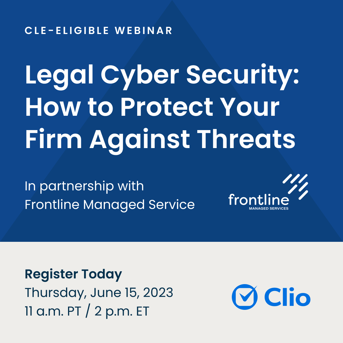 The Cyberthreat Landscape for Law Firms 2023 Mid-Year Report CLE Webinar –  July 13th @ 12pm C.S.T. – Alta Pro Insurance Services