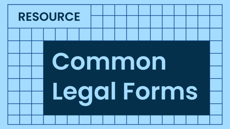 Common legal forms for lawyers