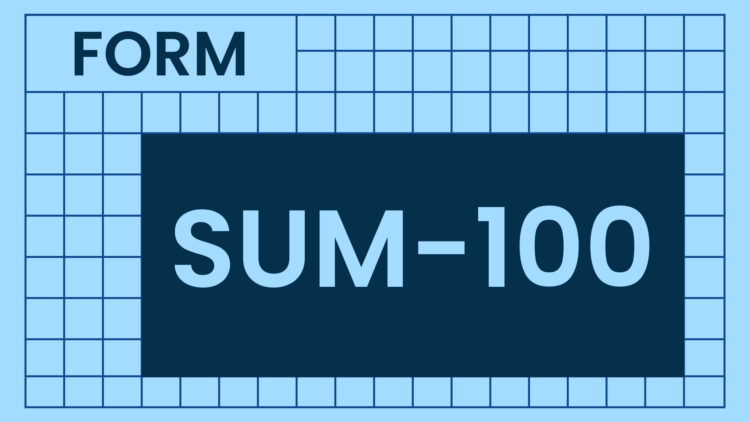 California SUM-100 form